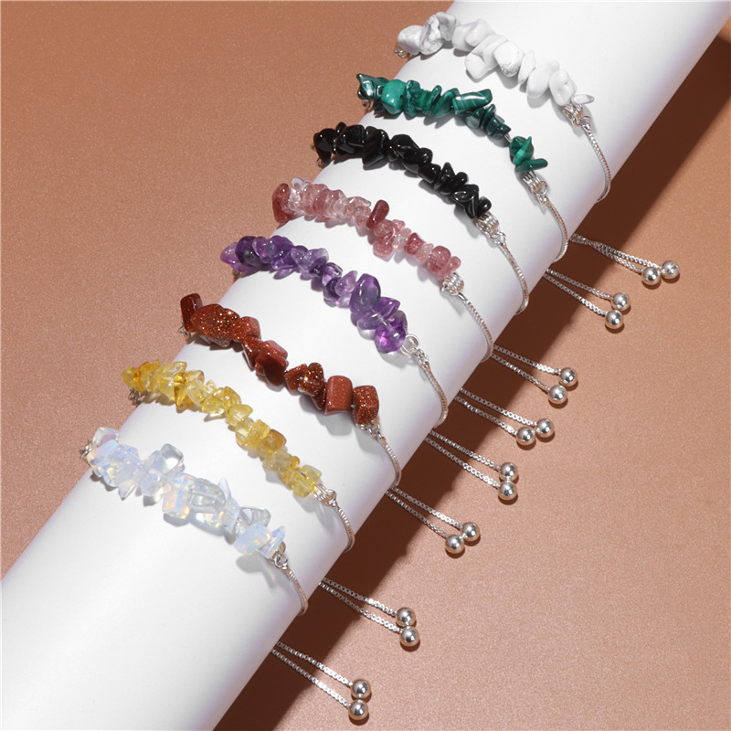 Fashion Geometric Crystal Beaded Bracelets 1 Piece