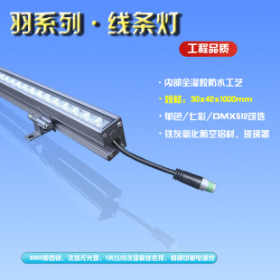 Manufacturer wholesale wall washer 18w24w36w Hotel Exterior wall Building Lighting led wall washer Outdoor Rainproof Lamp