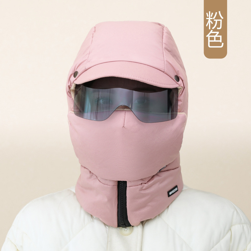 跨境新款秋冬挡风防寒神器骑车防风内胆围巾面罩保暖一体包脸帽子|undefined