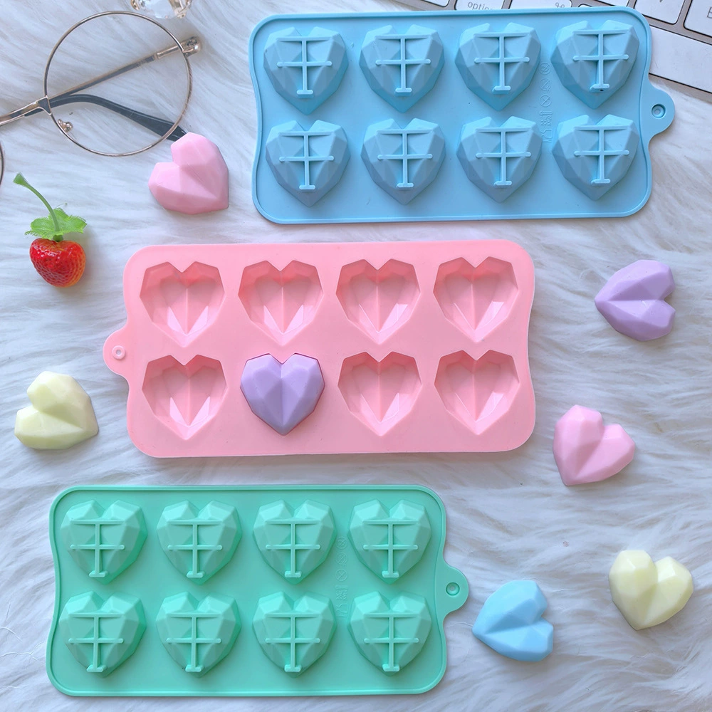Десерт из шоколада 8 Lian Diamond Love 110 Candy Pudding Dessert Dessert Cake Decoration Plug -in Kitchen Baking