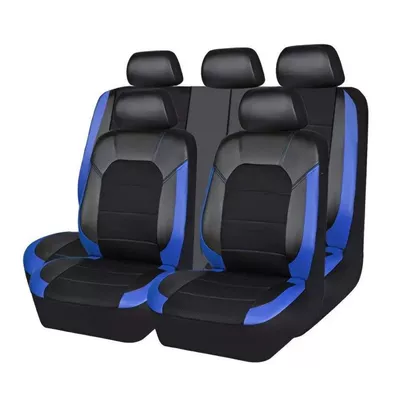 Cross-Border Universal Car Seat Cover Universal seat cover - blue-five-seater-universal-size