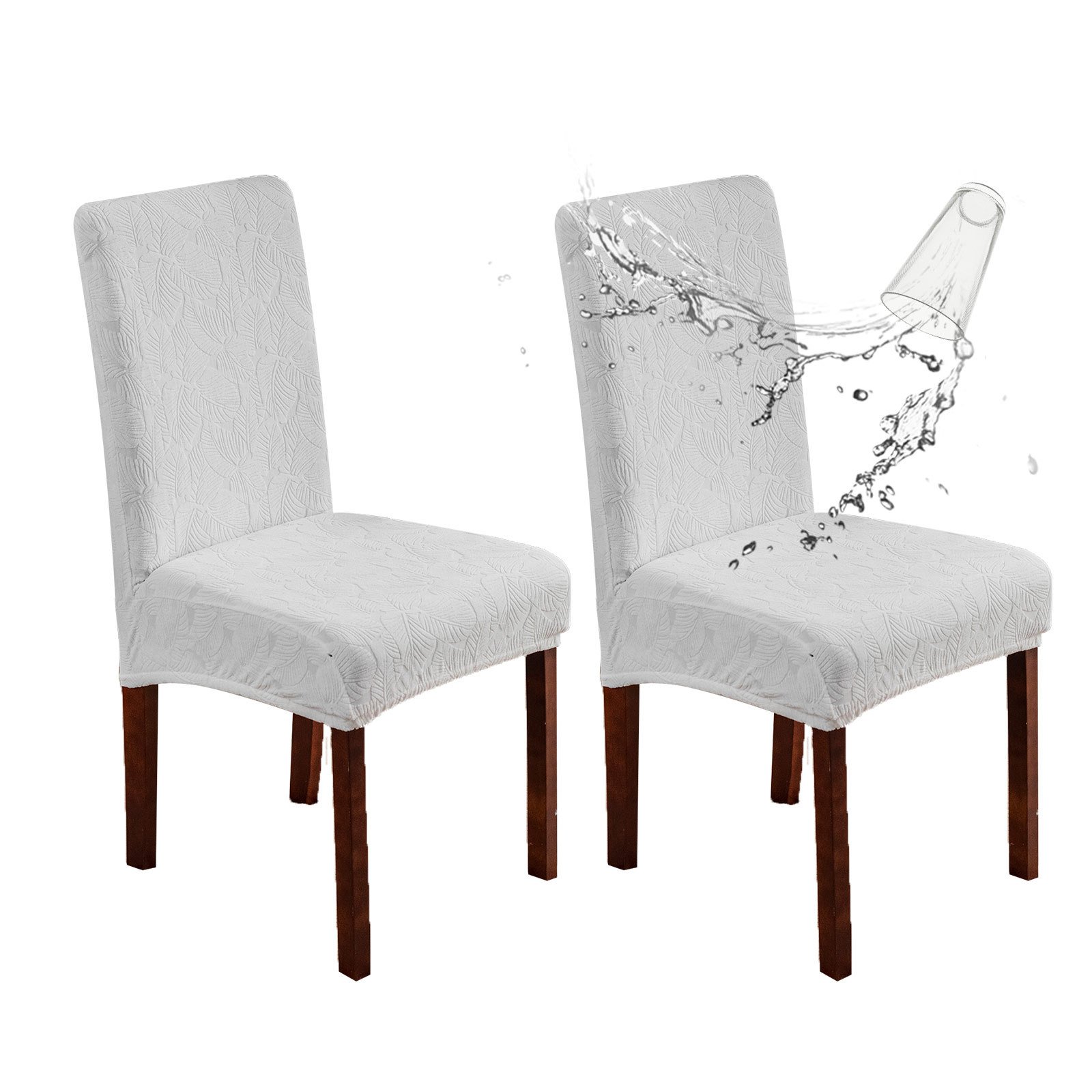 Funda para silla de bolsillo impermeable Funda para silla para el hogar Funda para silla jacquard impermeable Funda para silla impermeable