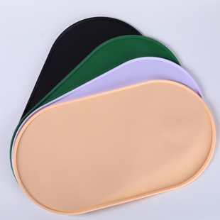 Pet Placemat Silicone Cat Dog Feeding Mat Waterproof Non-Slip Easy Cleaning Foldable Leak-Proof Anti-Spill Placemat