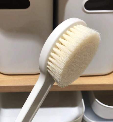 Bath brush soft bristle back artifact bath brush long handle Japanese mud bath body dry brush adult good quality non-slip