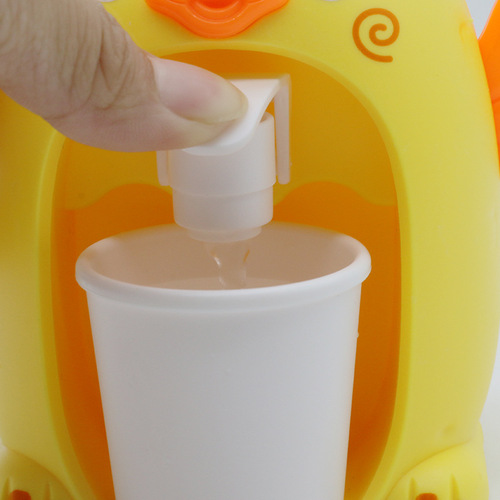 Cute Duck Drinking Fountain Yellow Egg Flavor Crispy Snack Toy Box Street Night Market Manufacturer Wholesale