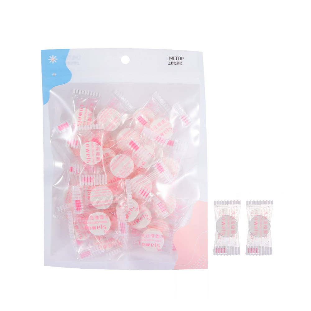 Toalla de limpieza comprimida 30 tabletas (D0901)