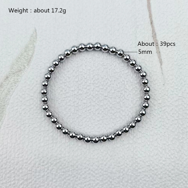 Fashion Geometric Stainless Steel Polishing Bracelets display picture 3