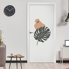 Wholesale anti-theft door light luxury wall room door entry door renovation door sticker self-adhesive decorative creative sticker to cover up ugliness