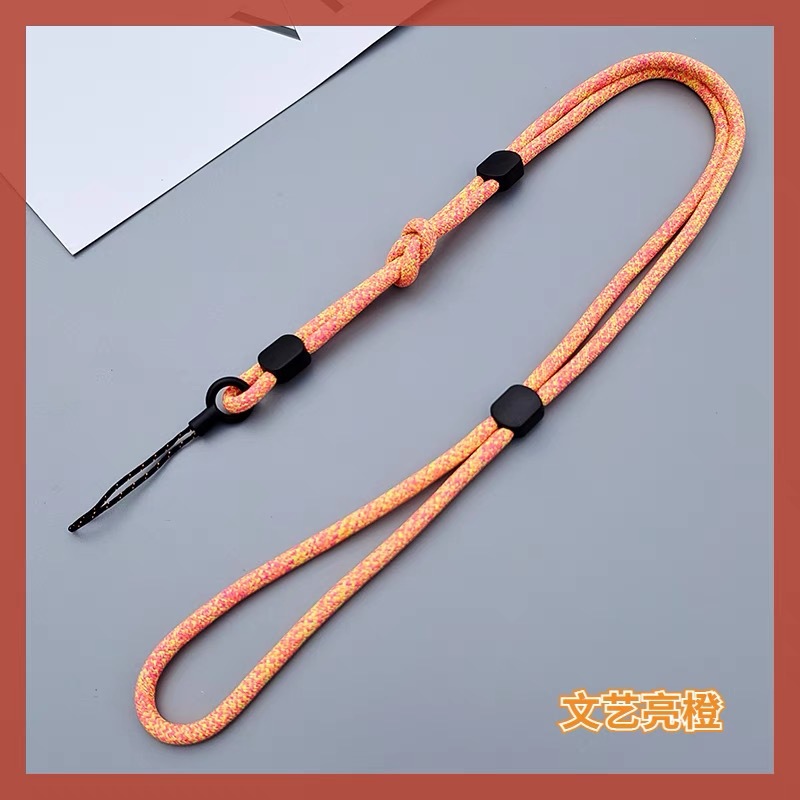 Cordón artístico de doble uso naranja brillante