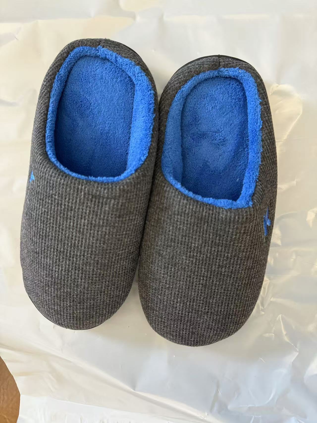 En stock fama pie BSCI gel de rebote lento gel esponja de memoria SEDEX-Zapatillas de algodón complejo resistente a pasos TPR undefined
