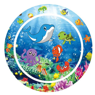 Baby and Children's Crawling Water Mat Learning to Crawl Magical Baby Crawling Guide Toy Home Learning Crawling Mat Super Large