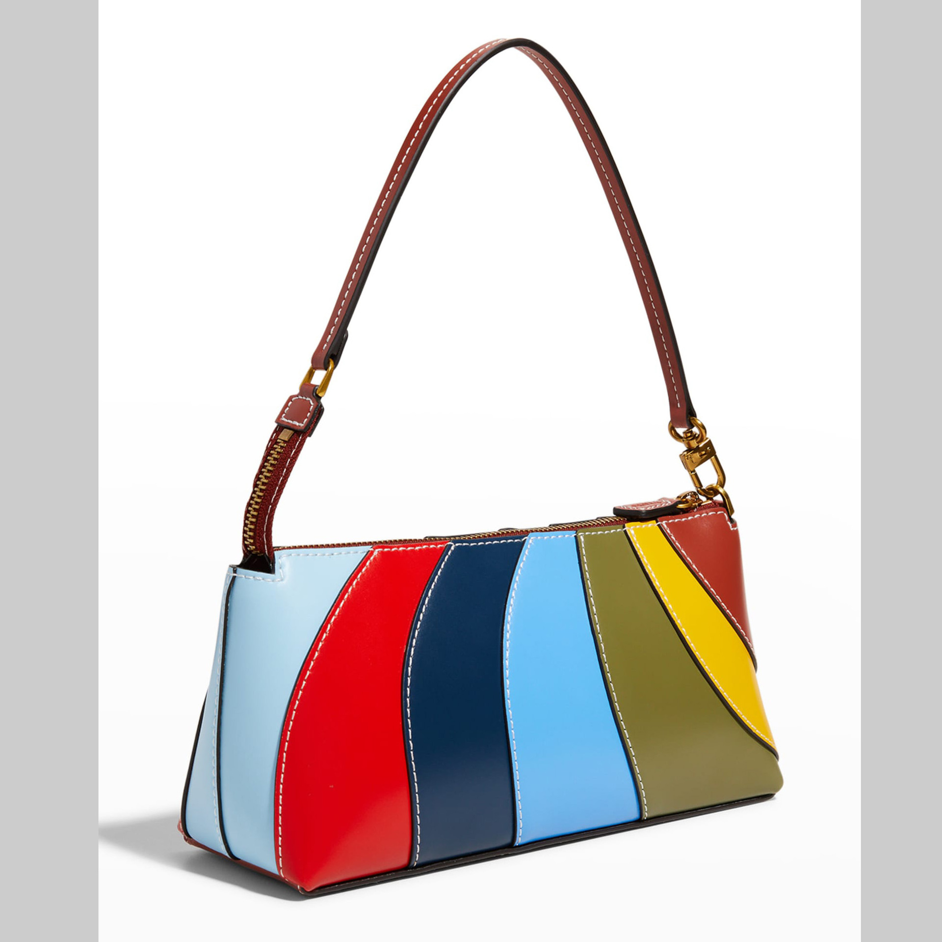 Women's Retro Contrast Shoulder Bag For Women Single Handbag_voghion.com