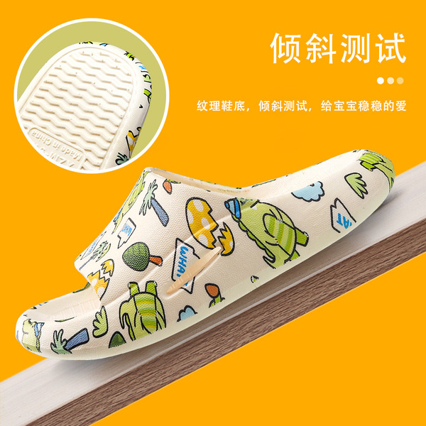 home cartoon children's summer slippers girl's for bathroom PVC for…