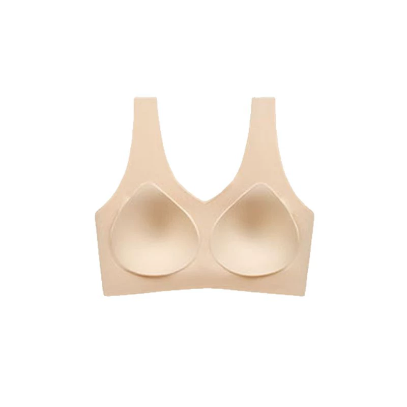 Thin underwear, breathable push up bra, tank top, wireless bra, for import, beautiful back