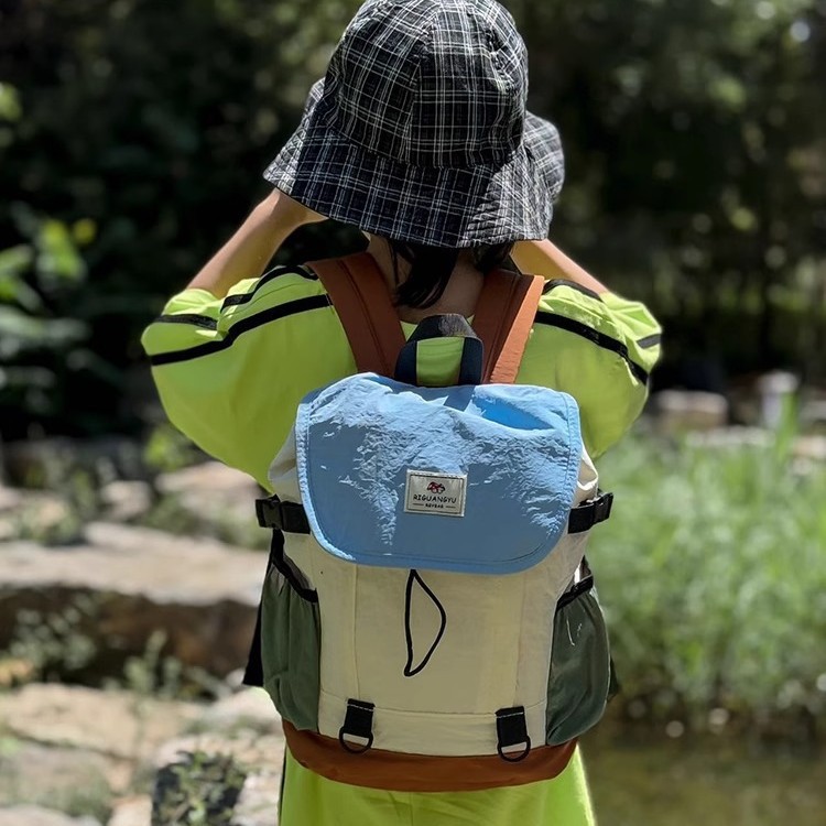 Nueva mochila para niños coreana Chao Cool de gran capacidad de viaje al aire libre bolsa de montaña para niños y niñas mochila de jardín de infantes