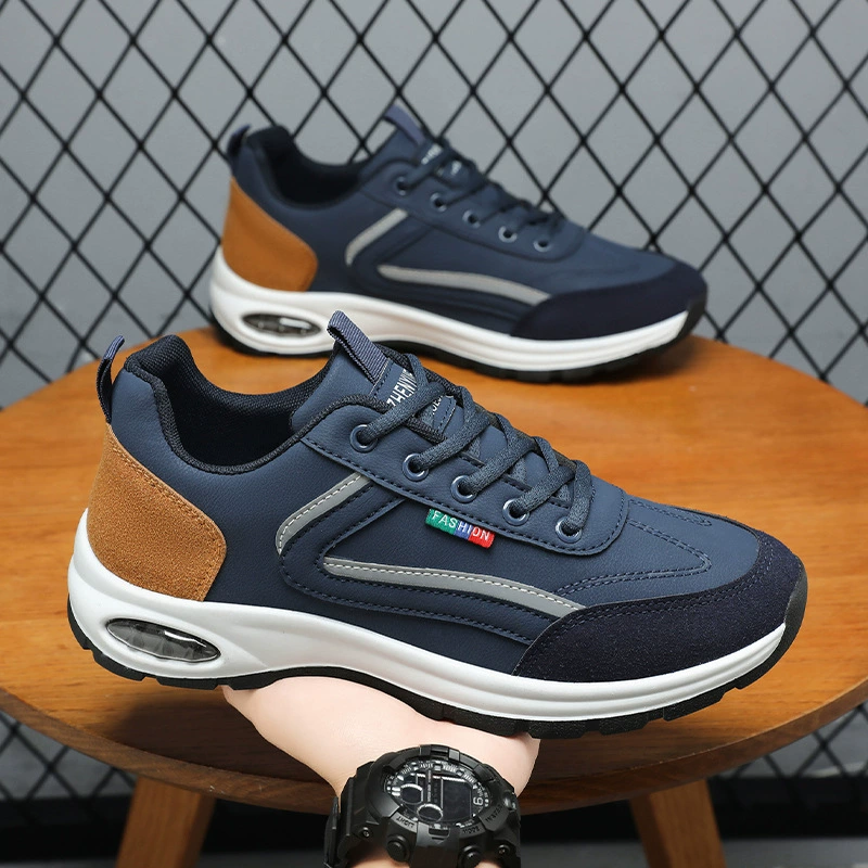 Новая мужская обувь большого размера, четырехсезонная модная и универсальная цельная мужская спортивная обувь большого размера для внешней торговли, прямая поставка