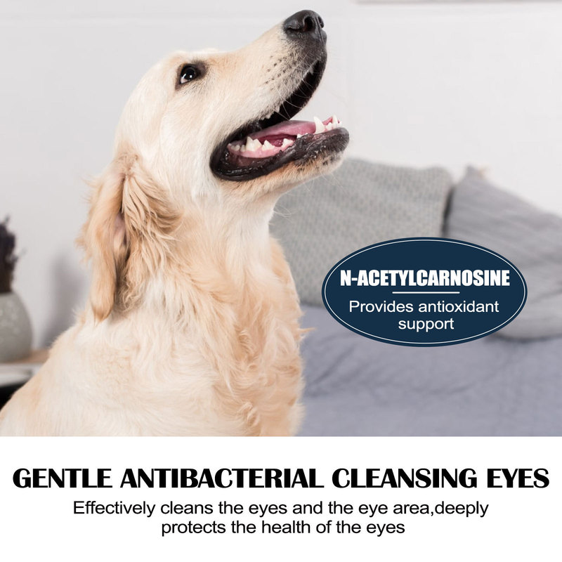 Yegbong ペットリリーフ目薬猫と犬の涙やけを除去する穏やかなクレンジングケア目薬|undefined