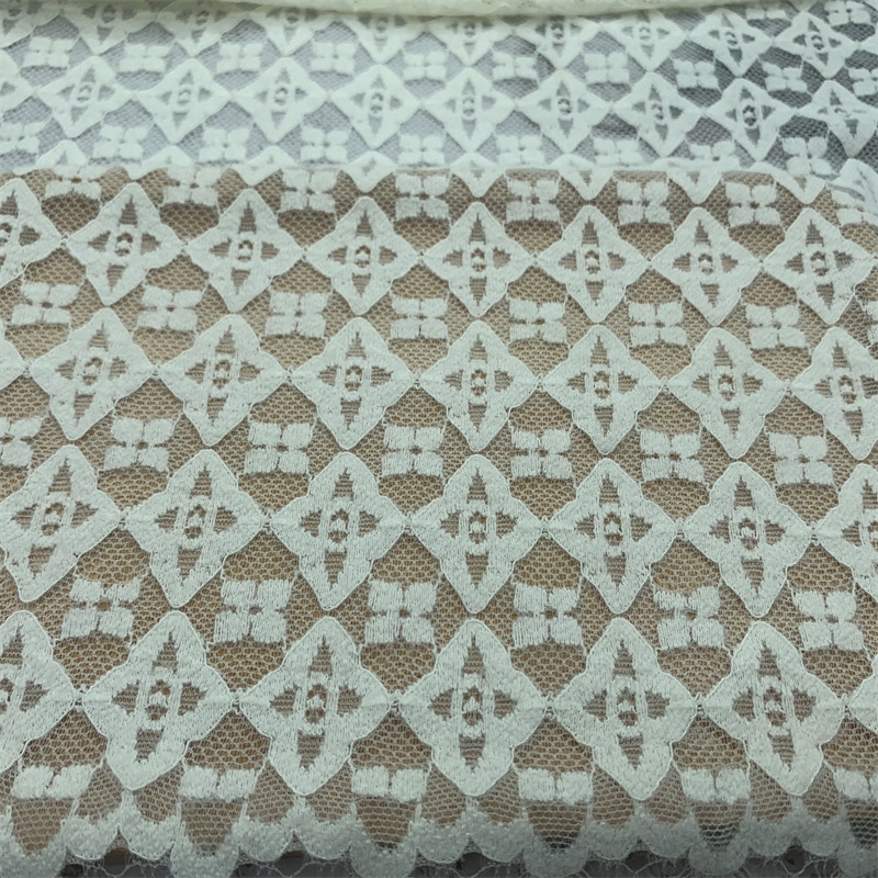 秋冬款羽毛纱面料 加绒磨毛锦氨弹力蕾丝面料 连衣裙 打底衫蕾丝