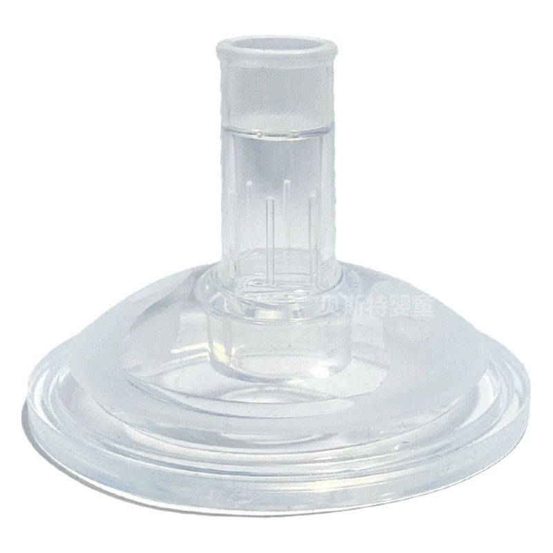 Новинка 2024 года, силиконовая соска с насадкой для воды 5,8 см, аксессуары для бутылок калибра 58, с октябрьским узлом Kechao Babycare