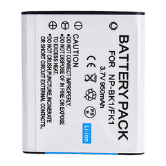 NP-BK1 battery compatible with Sony DSC-S750, S780, S850, 980, W180, W190, W370