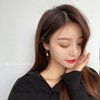 Retro cute earrings, Korean style, french style, simple and elegant design, 2021 collection
