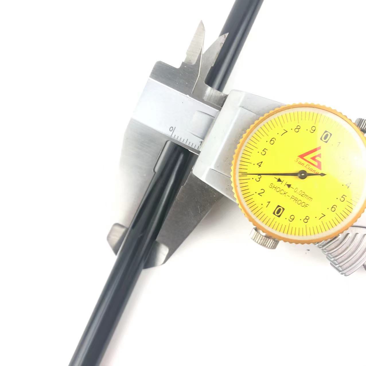 Exportación al aire libre carpa Canopy clavo de tierra de acero clavo de tierra de nieve clavo de tierra accesorios Tienda de campaña 40CM negro al por mayor