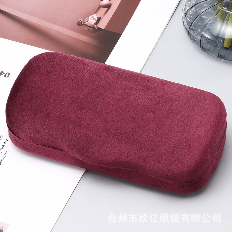 Glasses box jujube red