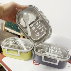 ベビー保温弁当箱卸売り分格ステンレス弁当箱小学生ランチボックスかわいいプラスチック仕切り出勤ご飯