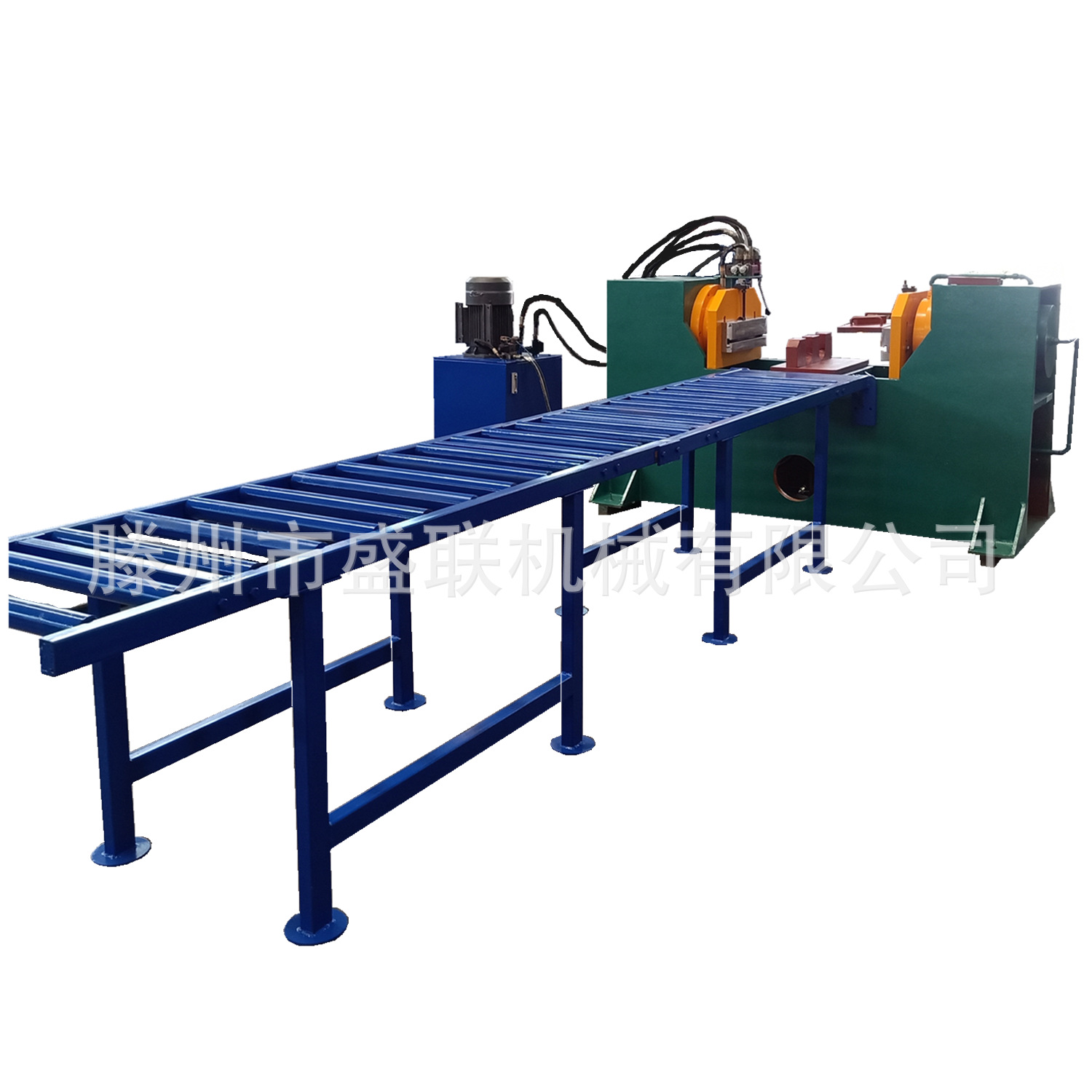 滕州盛联供应双缸400吨台式履带拆装机 链条翻新机 除销机