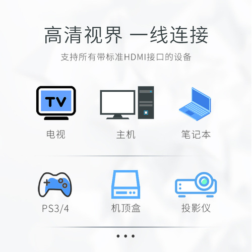 HDMI extension cable version 2.0 4K hdmi male to female oxygen-free copper 19+1 core computer TV HD cable cable