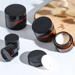 スポット卸売り10g茶色クリーム瓶20gアイクリーム瓶30グラムクリーム瓶100g分注瓶化粧品空瓶