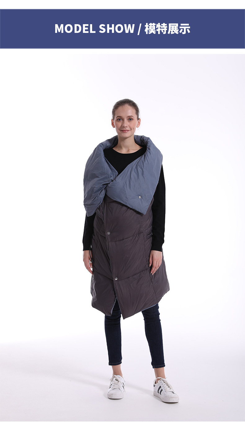 Winter electric blanket can be worn and paired with a heating blanket. Winter warming and warmth preservation USB_voghion.com