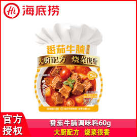 海底捞筷手小厨番茄牛腩调味料60g*2袋家用炖煮拌面盖饭小包装料