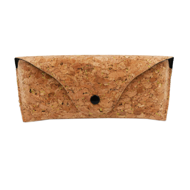 Amazon Ebay Aliexpress Hot Selling Storage Box Lightweight Portable Printable Logo Cork Pu Glasses Case