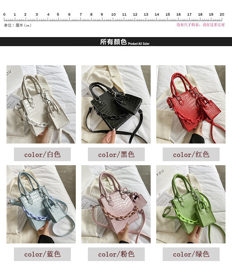 Simple Messenger Shoulder Portable Bag display picture 17