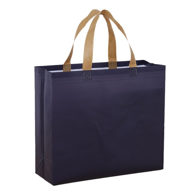 Bolsas de tela no tejida recubiertas de película personalizadas exposición bolsas de tela no tejida recubiertas de película tienda de ropa bolsas de mano personalizadas bolsas tridimensionales