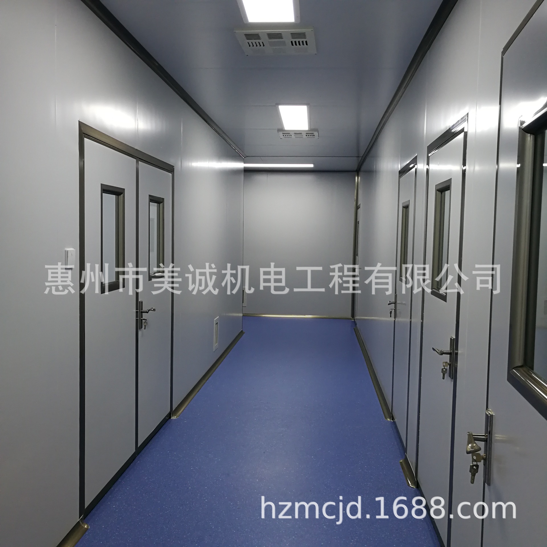 无尘车间净化车间施工 食品洁净厂房装修 化妆品洁净室净化工程