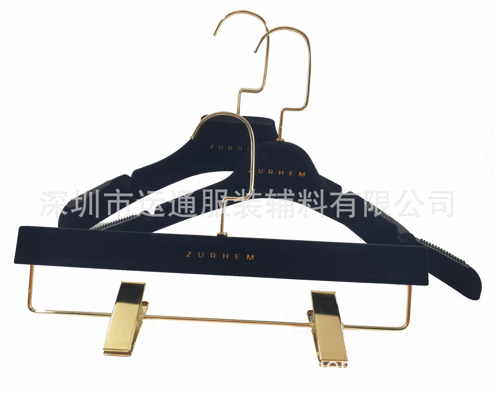 Нескользящая флокированная бархатная пластиковая вешалка для одежды, вешалка для одежды, магазин одежды