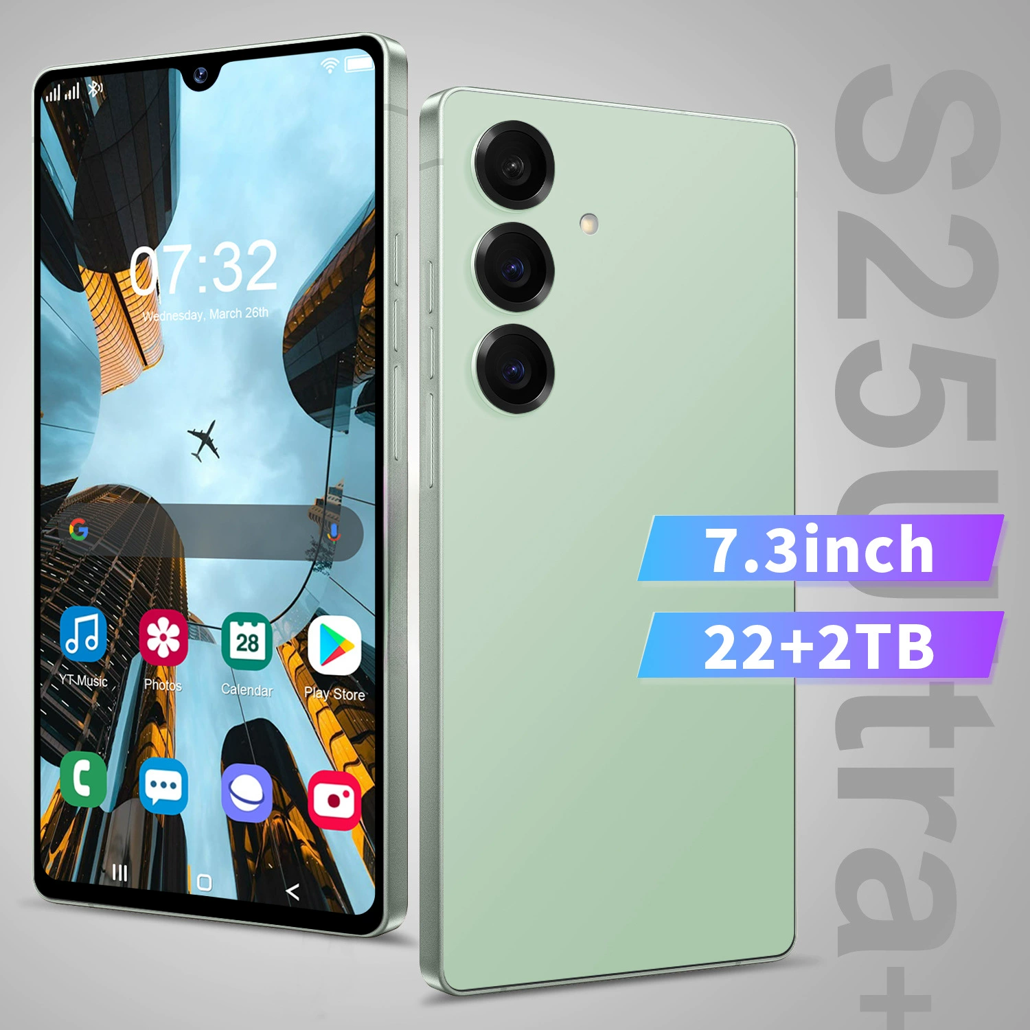 S25 Ultra: умные часы и смартфон от Jodom/加多米, 3 дюйма, Android, 16 ГБ, импорт