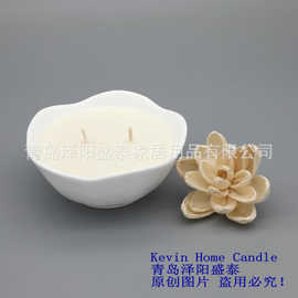 150克 无石蜡成分香薰蜡烛厂家 生产DIY创意双棉芯大豆蜡蜡烛