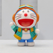 哆啦a梦太空机器猫叮当猫手办玩具模型娃娃扭蛋公仔蛋糕装饰摆件