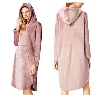 Hooded Lounger���R�d2025�W���r��Ů�b�ﶬ�¿��L��˯�¼Ҿӷ�