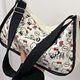 Japanese cartoon kt' cat canvas bag small large capacity single shoulder saddle students make oblique dumplings for class
