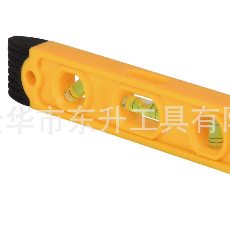 包胶鱼雷水平尺，迷你型水平尺。塑料水平尺，9寸防震型水平尺。