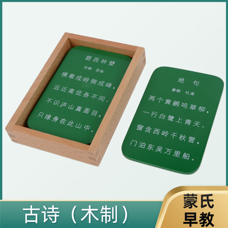 teaching aids Montessori