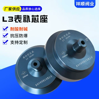 L3表补芯座压力表缓冲器压力表补芯压力表截止阀表补芯总成