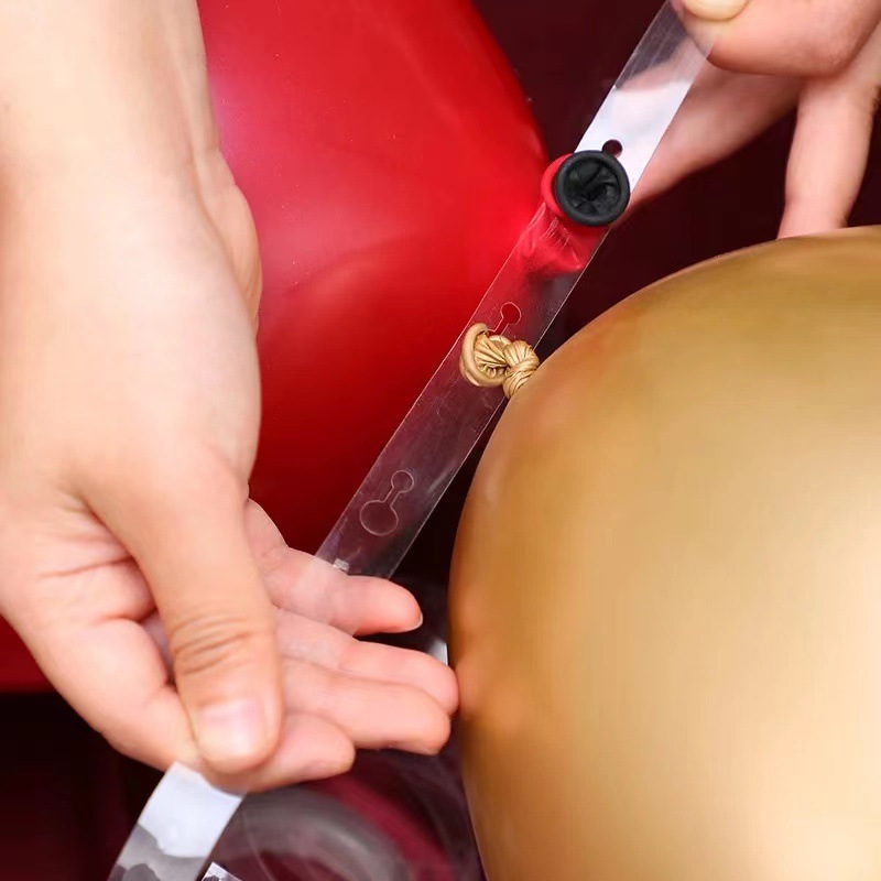 Mayorista cadena de globos transfronterizos de 5 metros cadena de globos de doble agujero de cumpleaños diseño de fondo de pared decoración de boda cadena de globos