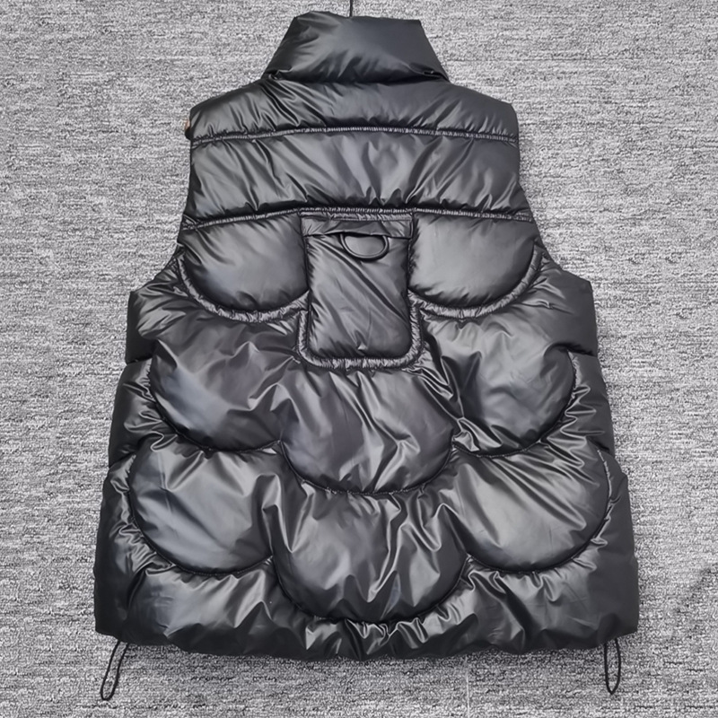 Chaleco de mujer para invierno, chaleco acolchado con cordón_voghion.com