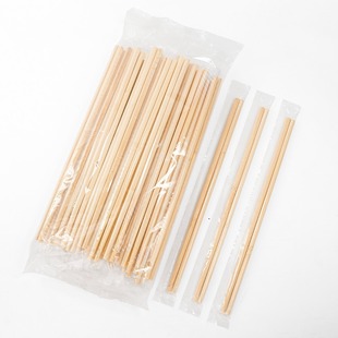 Disposable Single and Double Opp Packaging Natural Bamboo Chopsticks Hot Pot Chopsticks Household Fast Food Takeaway Source Manufacturer Wholesale