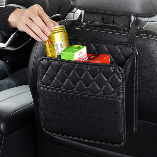 Car storage hanging bag car seat back garbage bag car seat back storage box multifunctional storage box